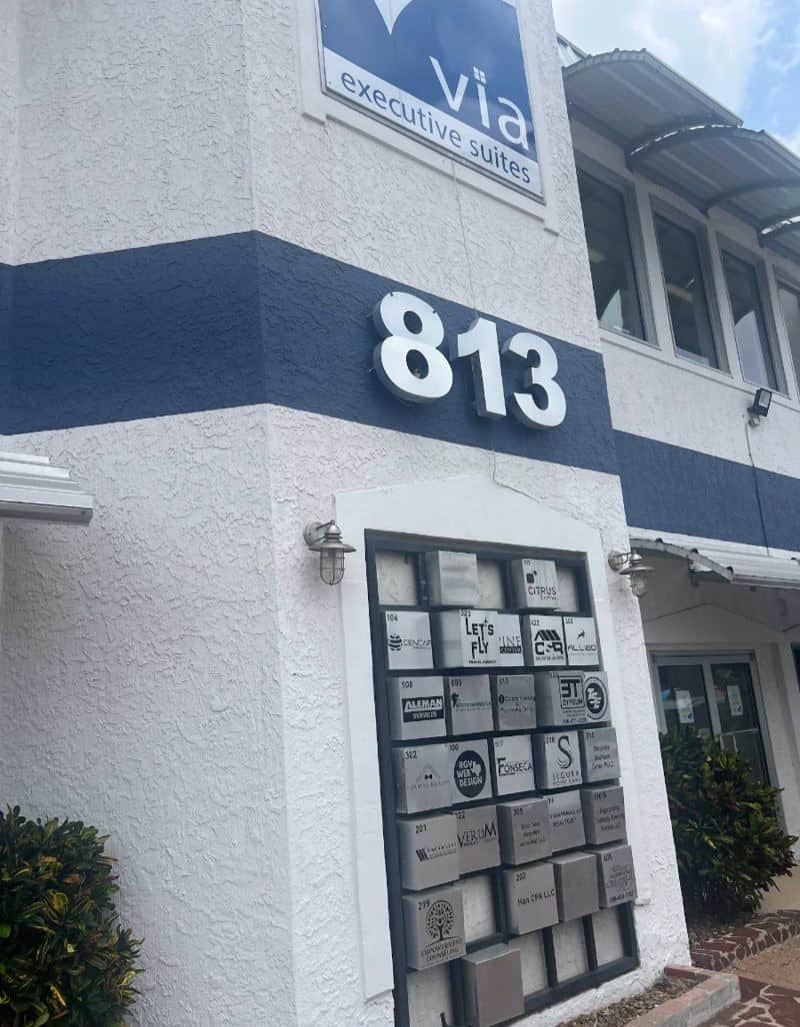 TruIdentity Screening Solutions office building at 813 N. Main St, McAllen, TX