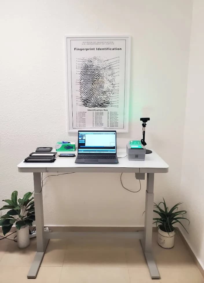 TruIdentity Screening Solutions office interior, McAllen TX